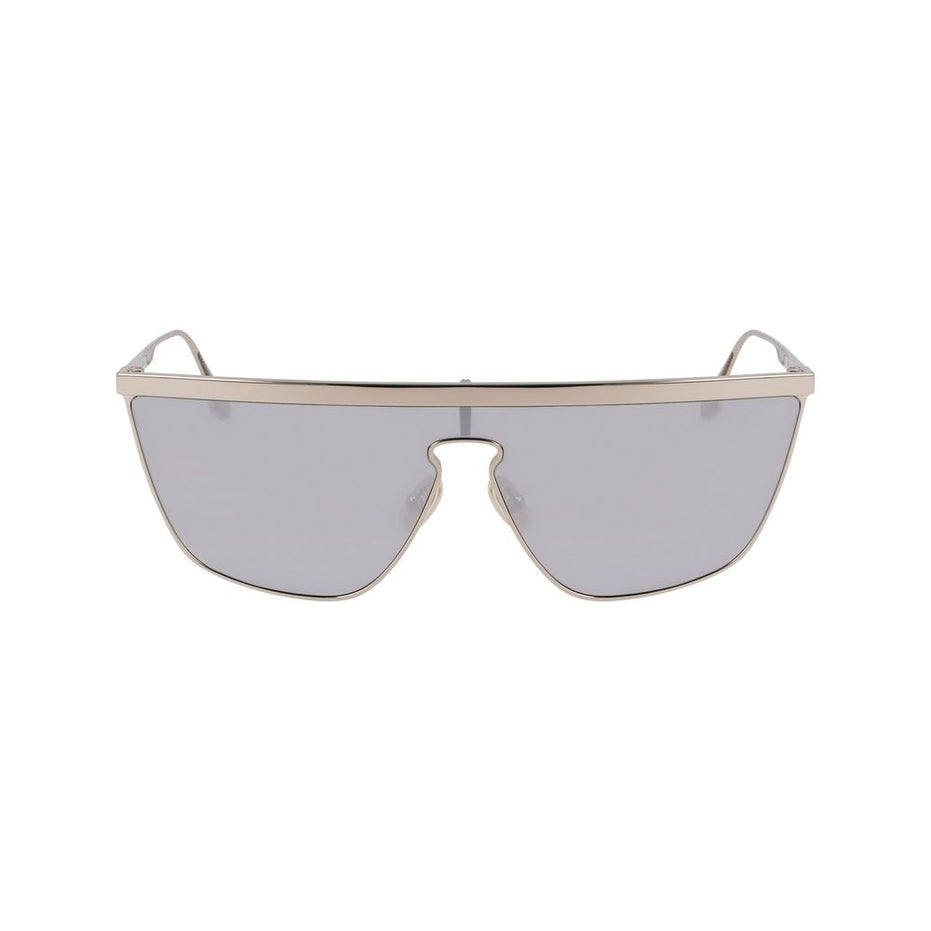 Victoria Beckham Gray Metal Sunglasses
