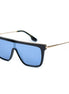 Victoria Beckham Black Acetate Sunglasses