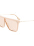 Victoria Beckham Beige Acetate Sunglasses
