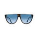 Victoria Beckham Brown Acetate Sunglasses