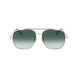 Victoria Beckham Gold Metal Sunglasses