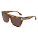 Victoria Beckham Brown Acetate Sunglasses