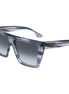 Victoria Beckham Gray Acetate Sunglasses