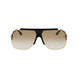 Victoria Beckham Black Acetate Sunglasses
