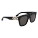 Victoria Beckham Black Acetate Sunglasses