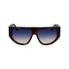 Victoria Beckham Brown Acetate Sunglasses