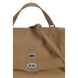 Zanellato Brown Calf Leather Bos Taurus Shoulder Bag