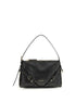 Givenchy Black Calf Leather Bos Taurus Shoulder Bag