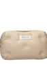 Maison Margiela Beige Leather Clutch Bag