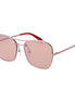 Emilio Pucci Rose Gold Metal Sunglasses