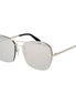 Emilio Pucci Silver Metal Sunglasses