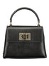 Furla Nero Leather Women Handbag