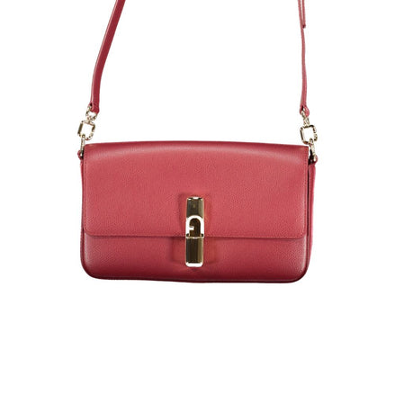 Γυναικεία τσάντα Furla Rosso από δέρμα