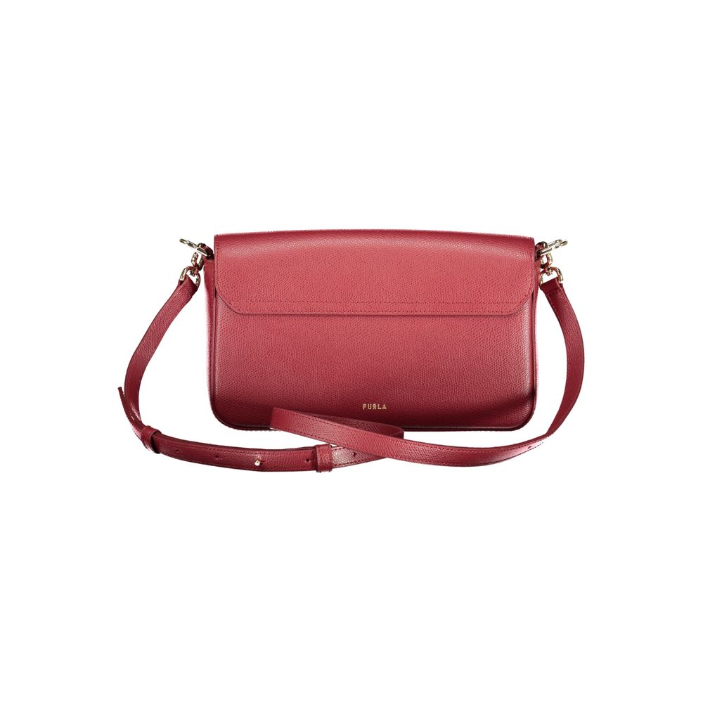 Γυναικεία τσάντα Furla Rosso από δέρμα