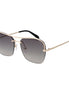 Emilio Pucci Gold Metal Sunglasses