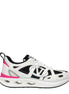 Valentino Garavani White Fabric Athletic Sneakers