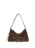 Givenchy Brown Calf Leather Bos Taurus Shoulder Bag