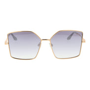 Trussardi Gold Metal Sunglasses