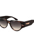 Trussardi Brown Acetate Sunglasses